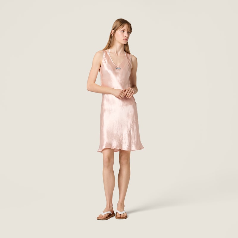 Midikleid aus Satin