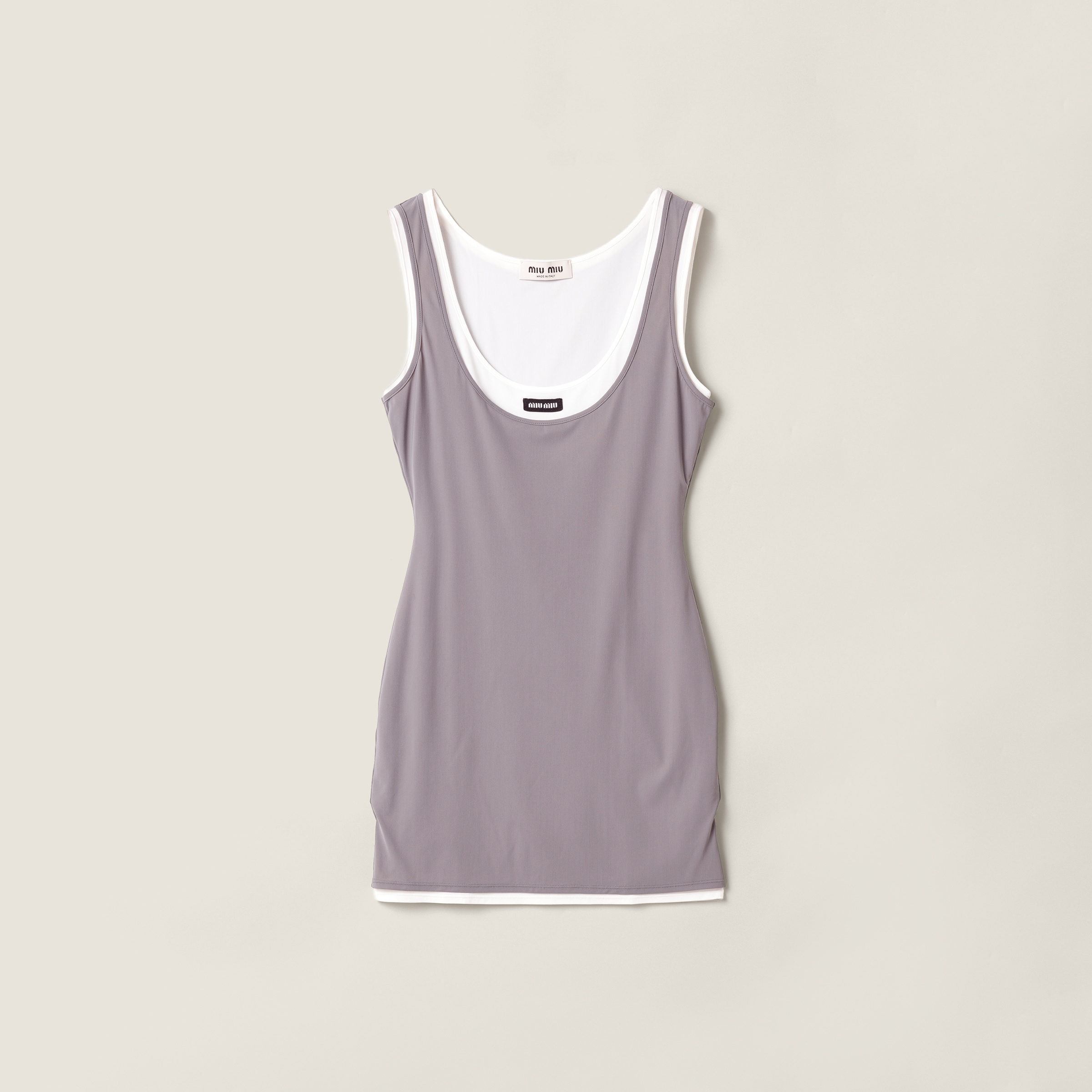 Stretch jersey mini-dress from Miu Miu - $2,500