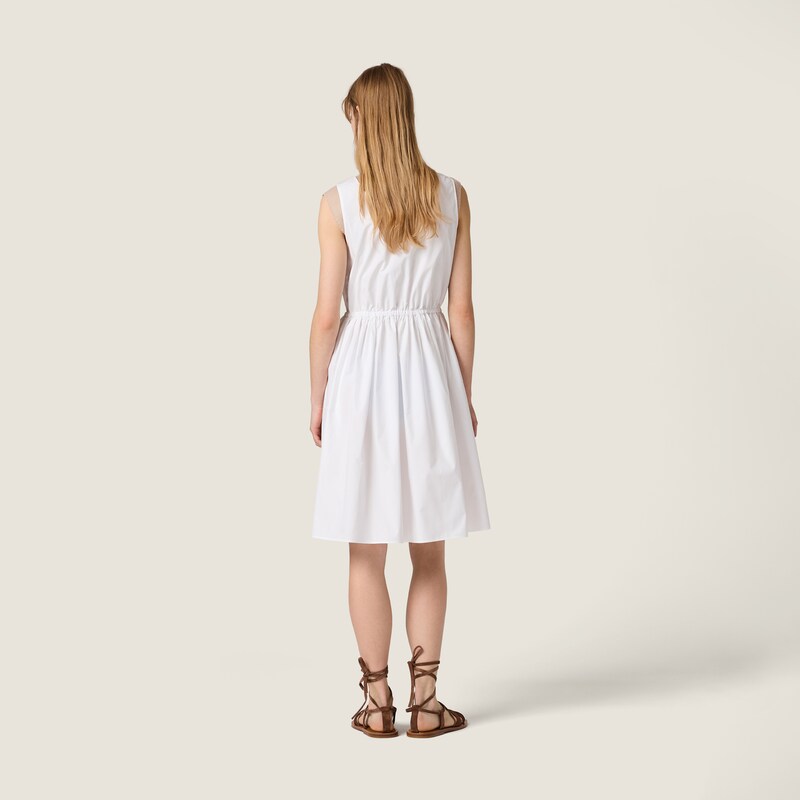 Poplin dress