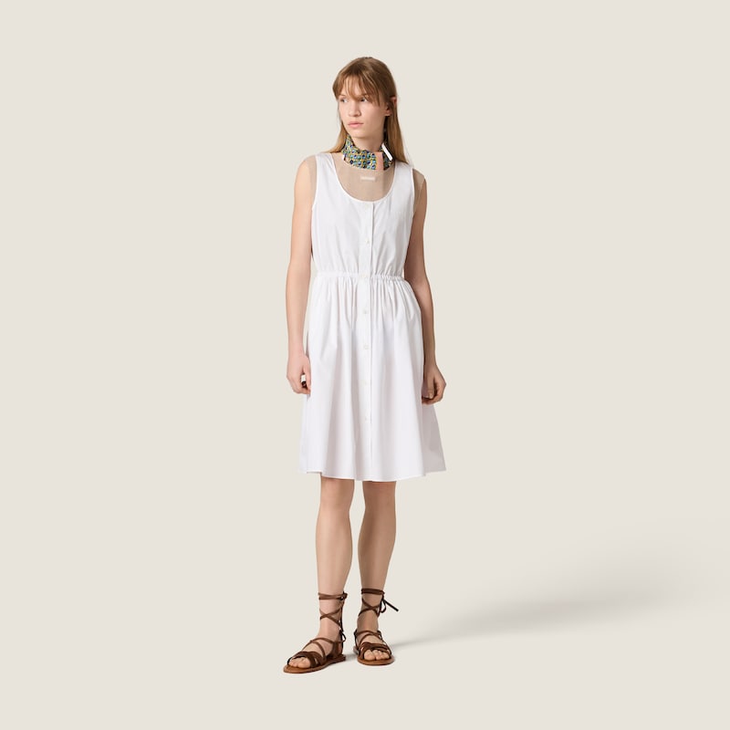 Poplin dress