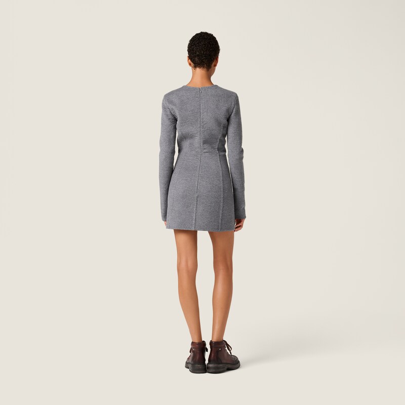 Robe en double laine
