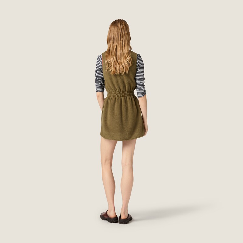Minikleid aus Fleece