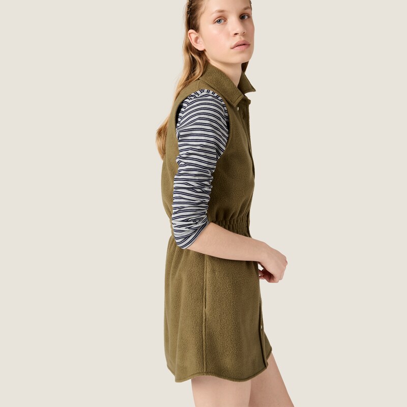 Minikleid aus Fleece