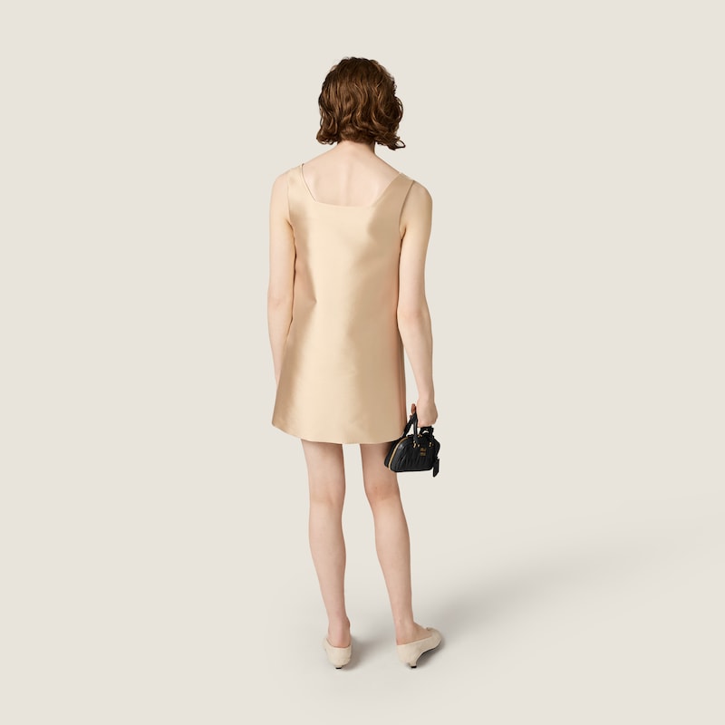 Silk and wool dress