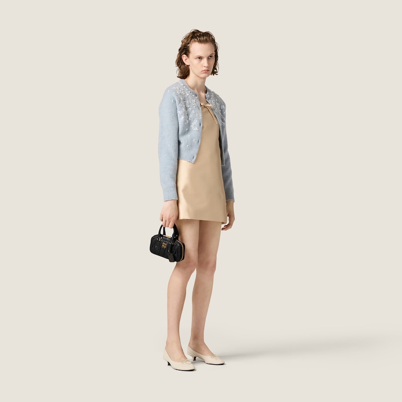 Silk and wool dress