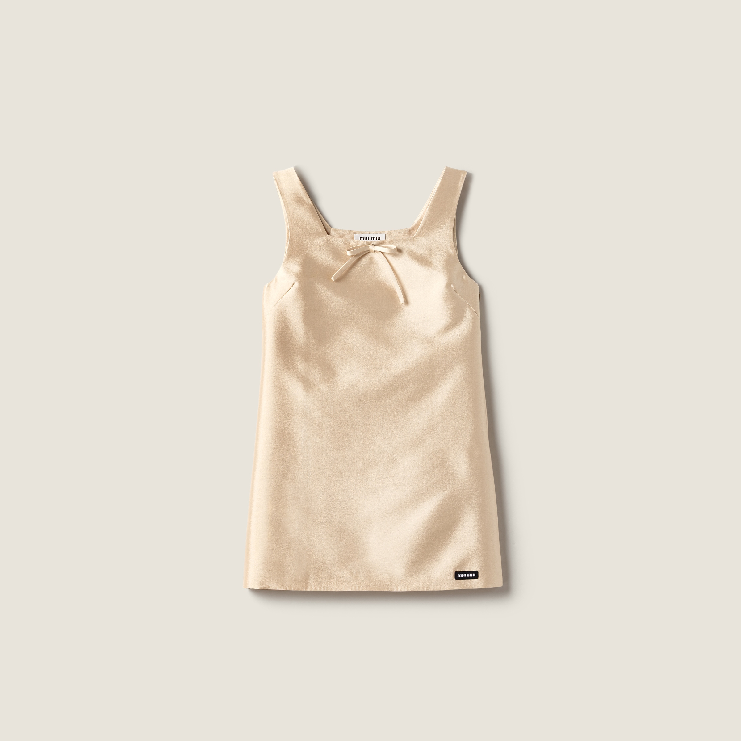 Silk and wool dress by Miu Miu