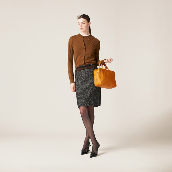 Miu Miu FW2001 Knit Pencil Skirt