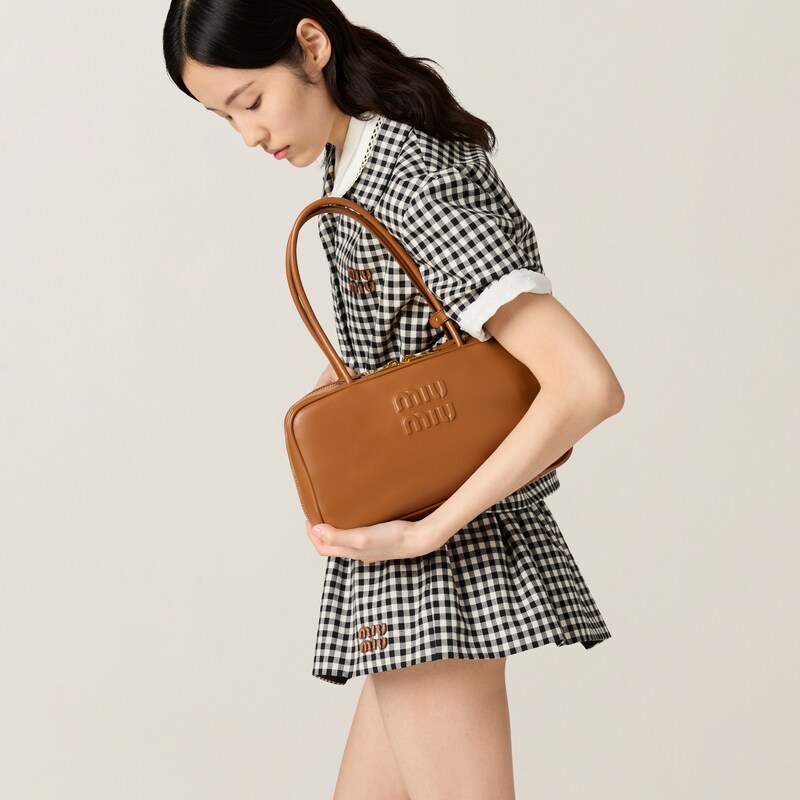 格纹迷你半身裙