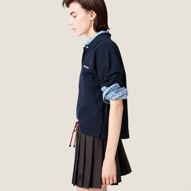 Gonna in batavia plissé