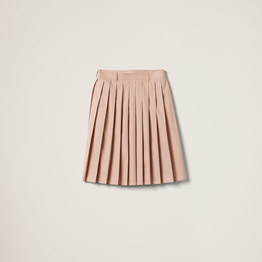 miumiu フレアミニスカート ならし