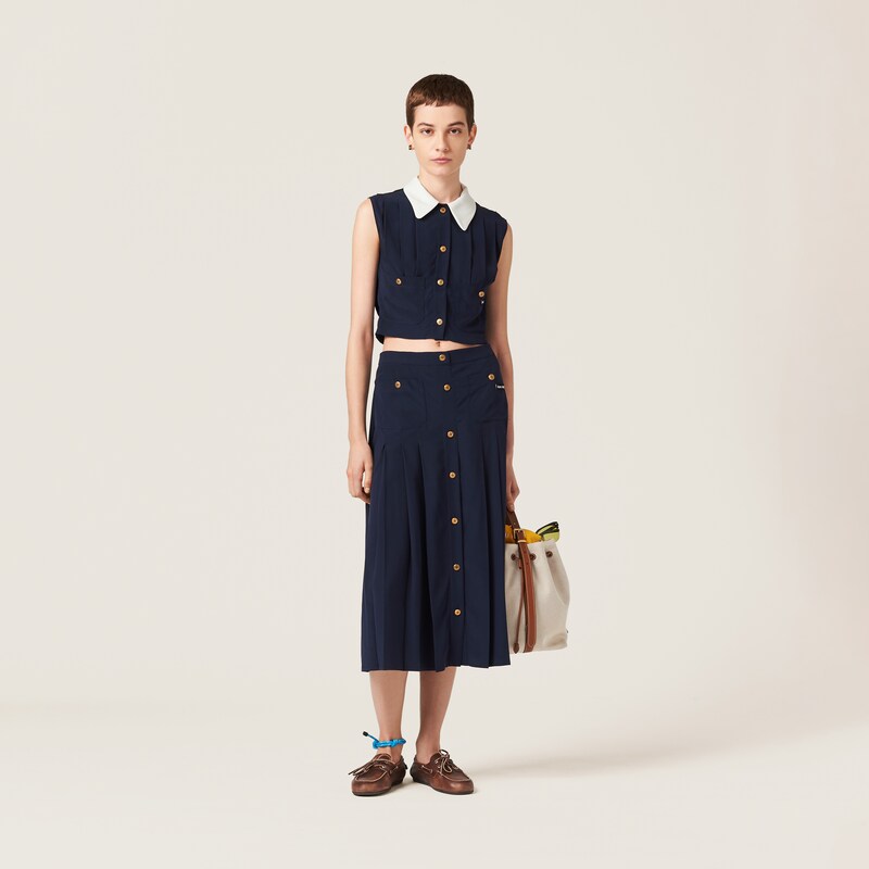 Mia Mdi Skirt - Navy