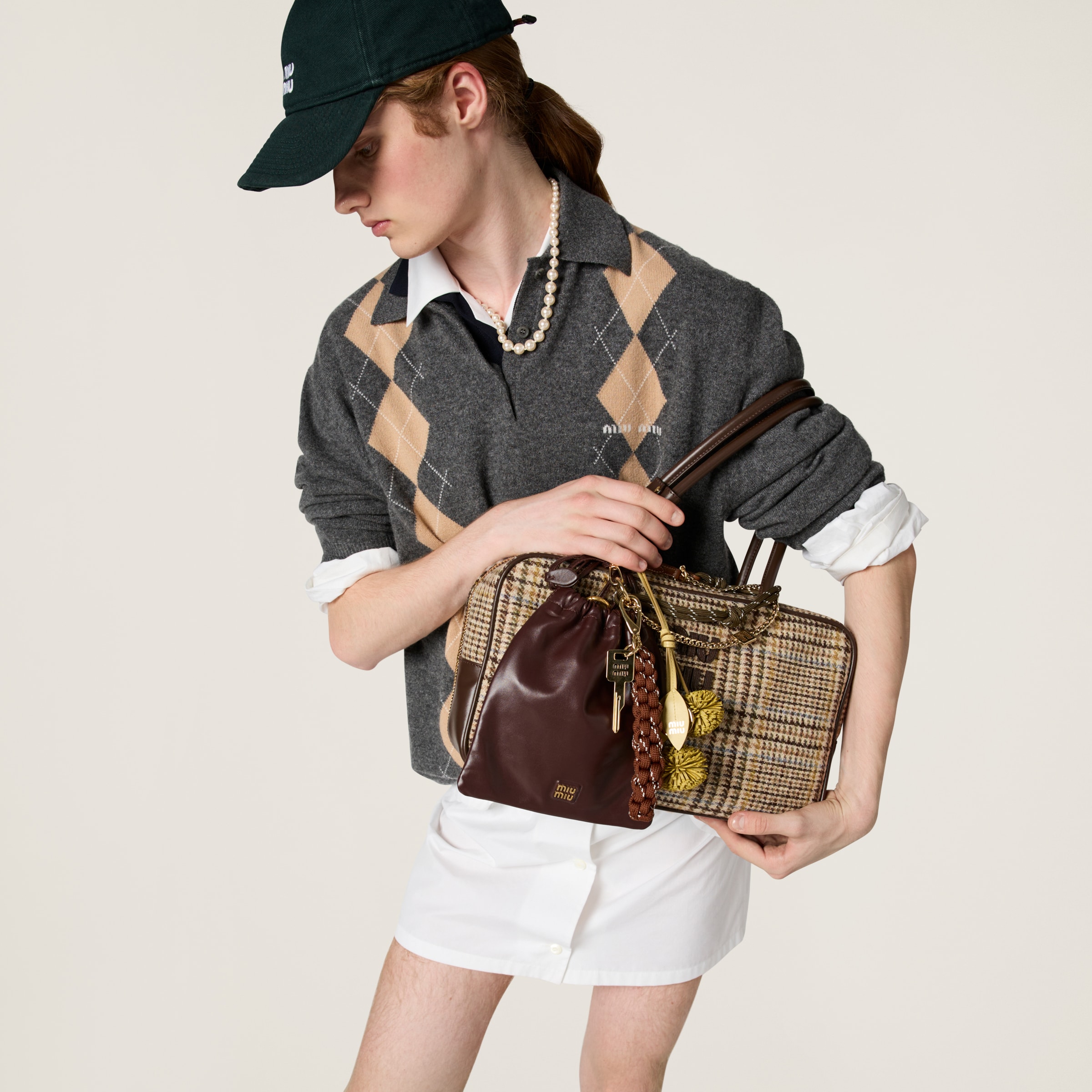 ミニスカート Poplin and jersey printed skirt MG2305_15W1_F040P_S_OOO DSC_6636-2_20694f84-744c-49c0-