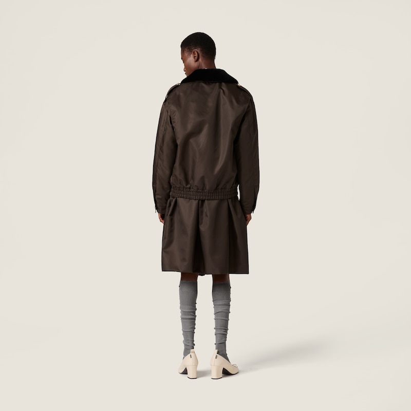 Technical gazar skirt