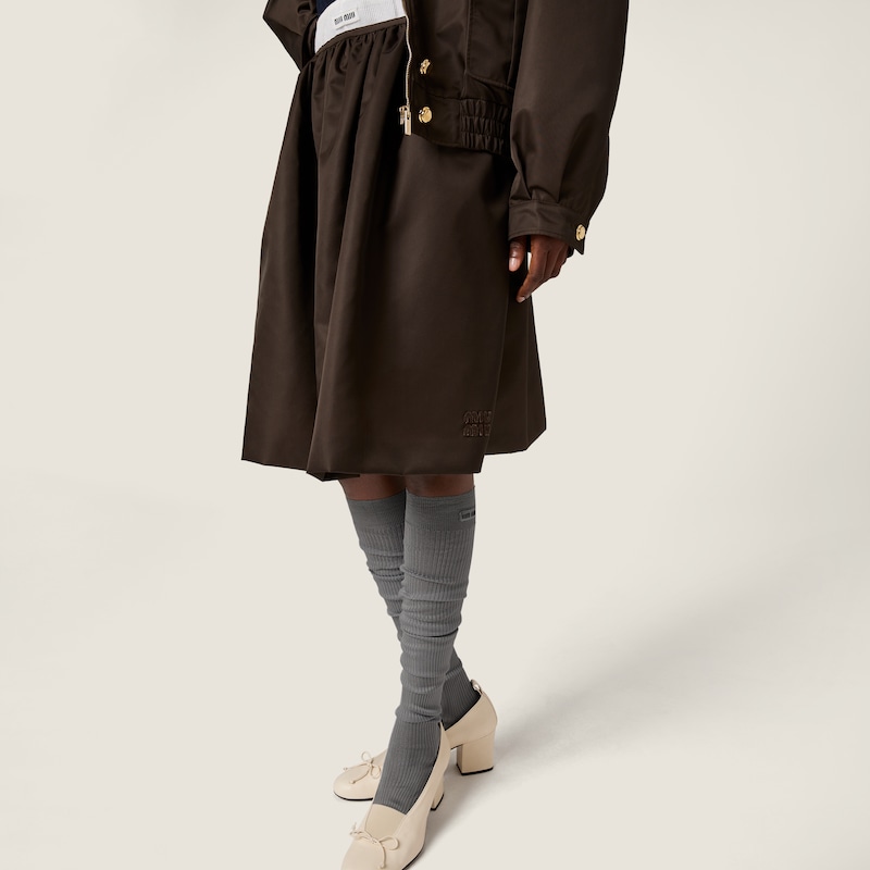 Technical gazar skirt