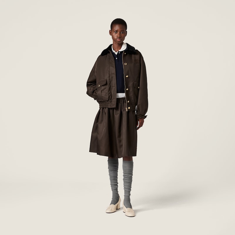 Technical gazar skirt