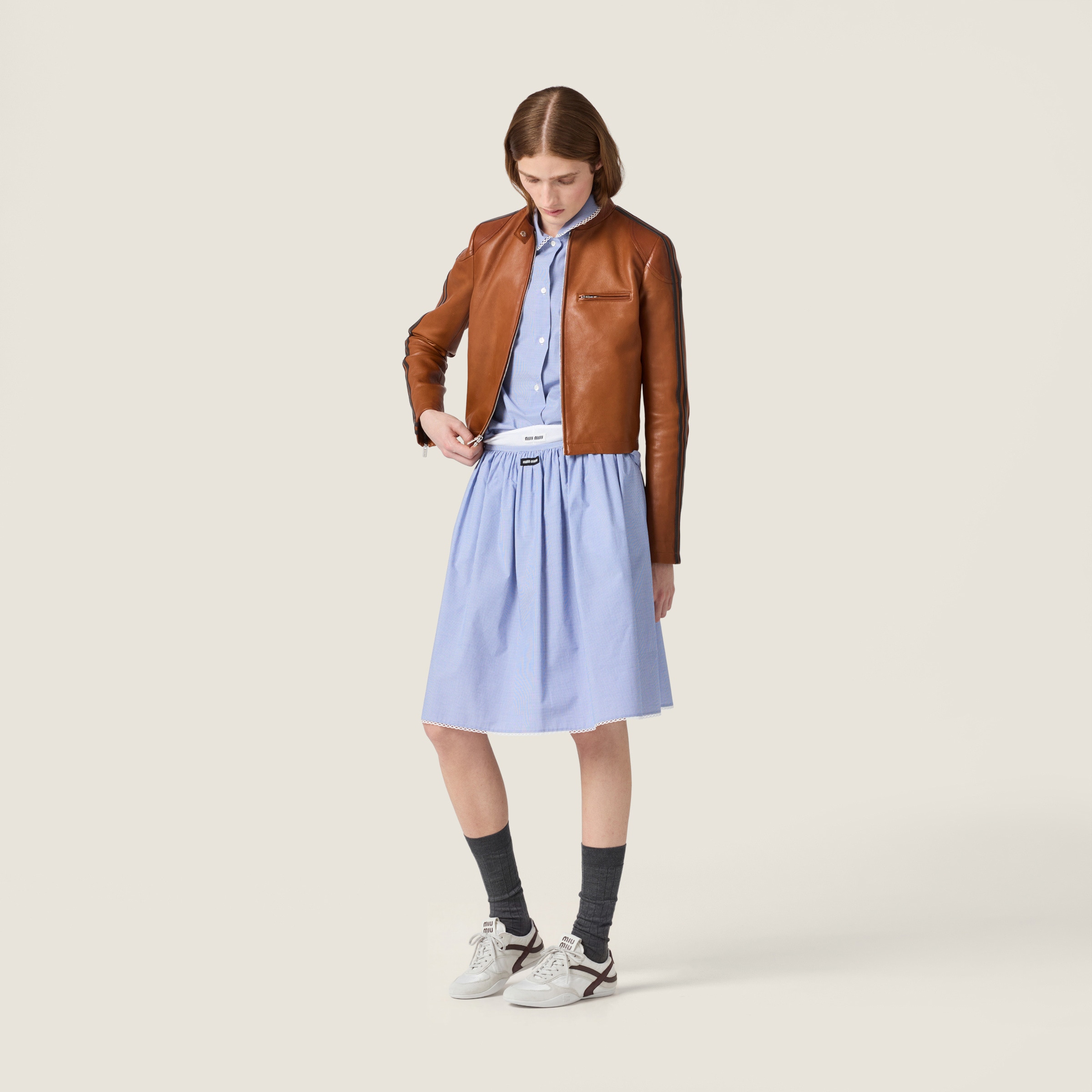 Gingham check skirt - thumbnail 2