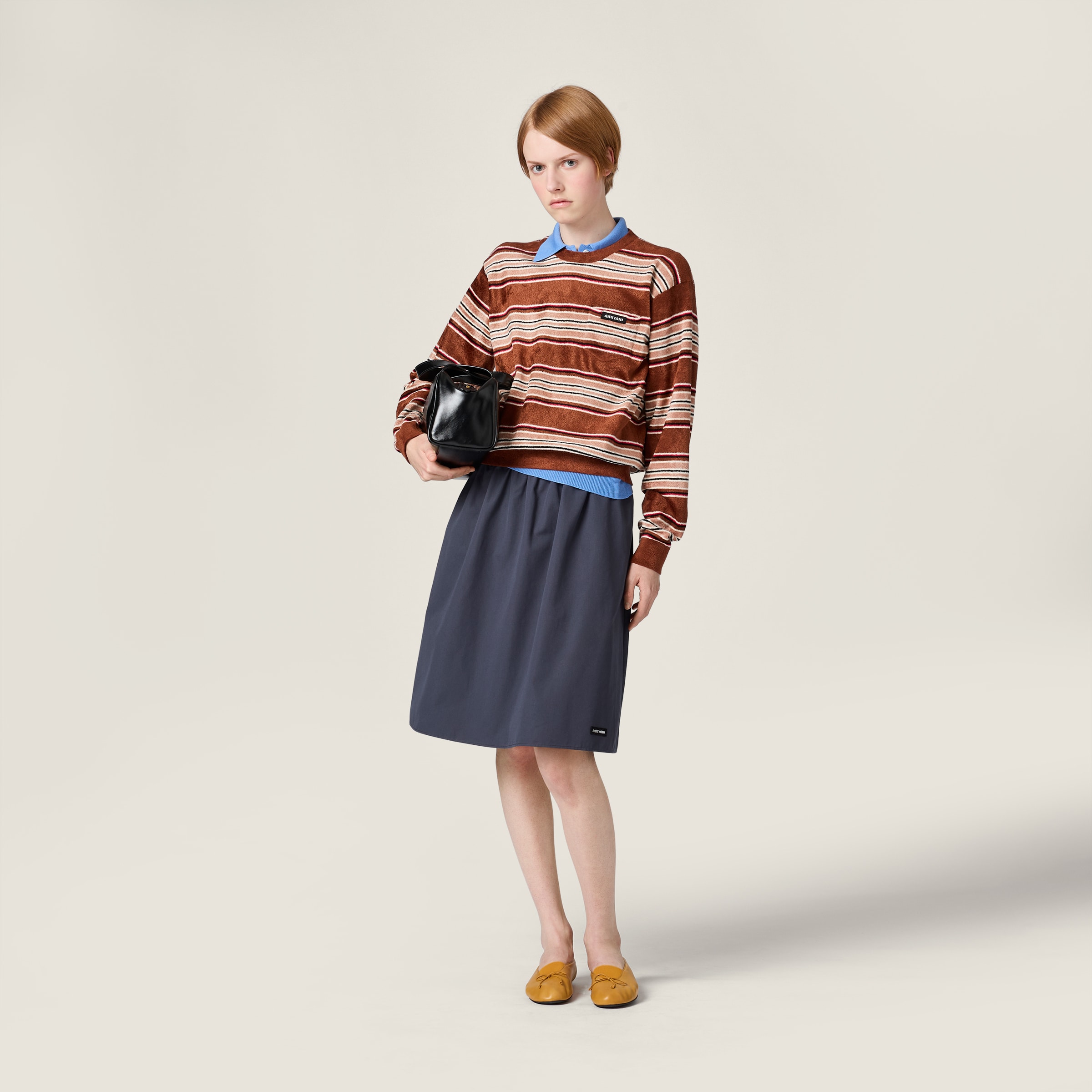 Miu Miu⭐︎ゴブラン織ミニスカート レディース】デザイナーズ スカート コレクション | Miu Miu - 日本