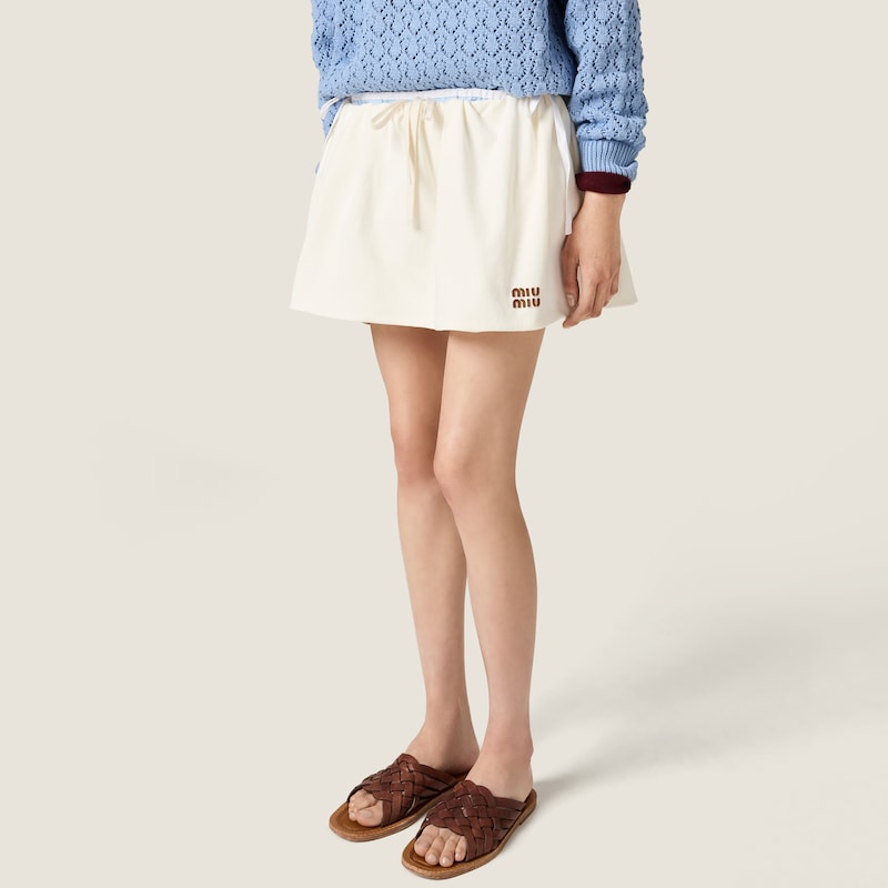 Minifalda de punto