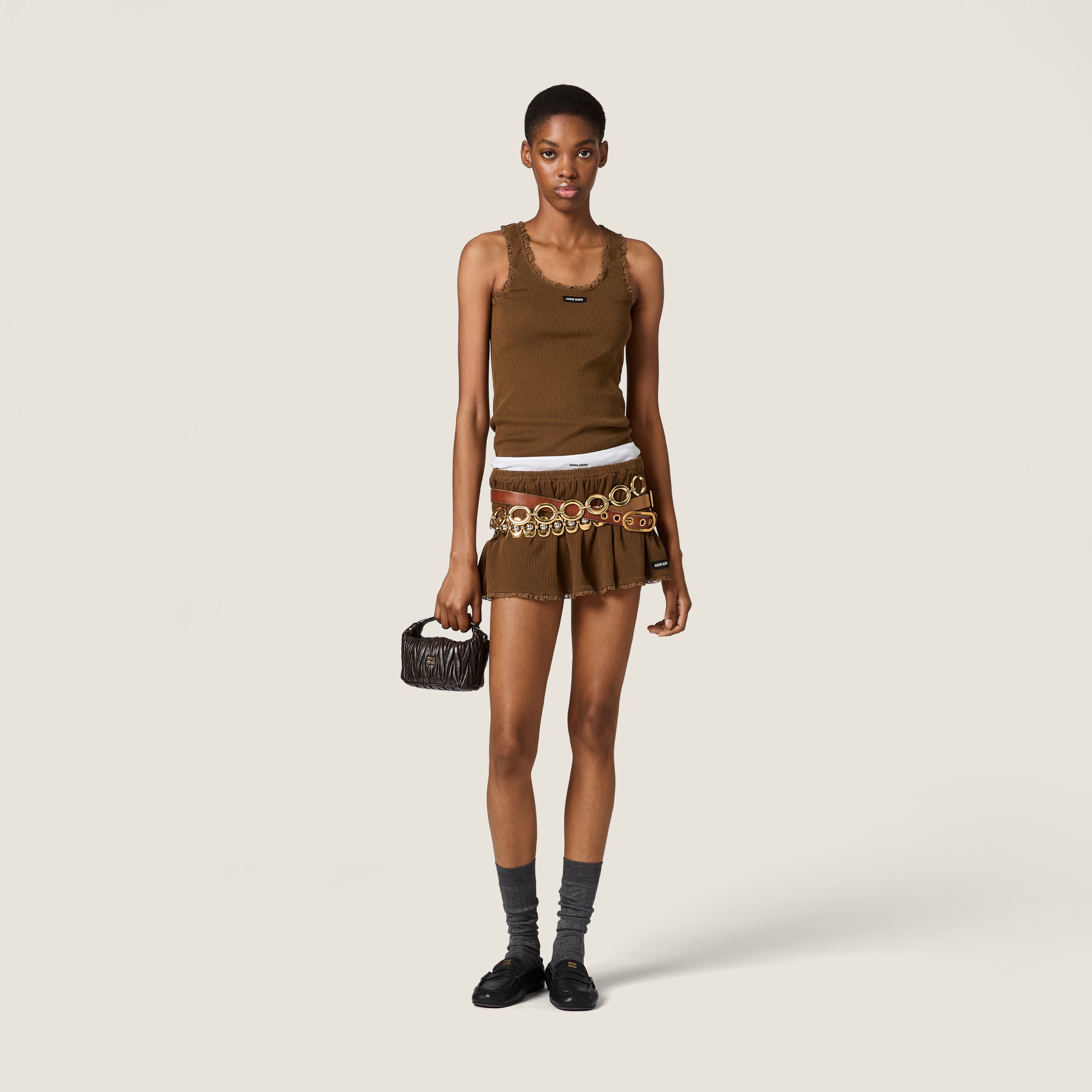 Women's Mini, Maxi And Pencil Skirts | Miu Miu