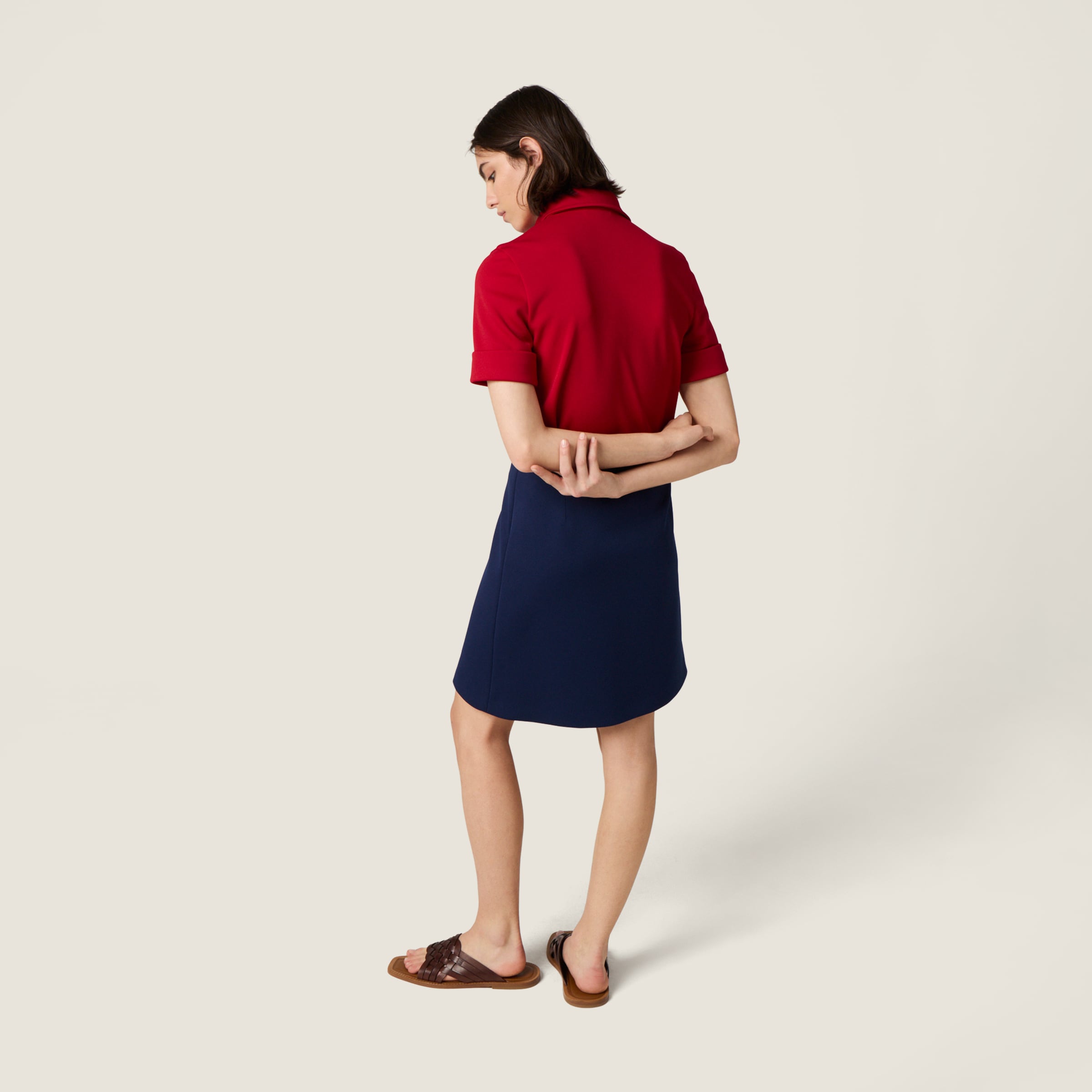 Technical jersey skirt - thumbnail 3