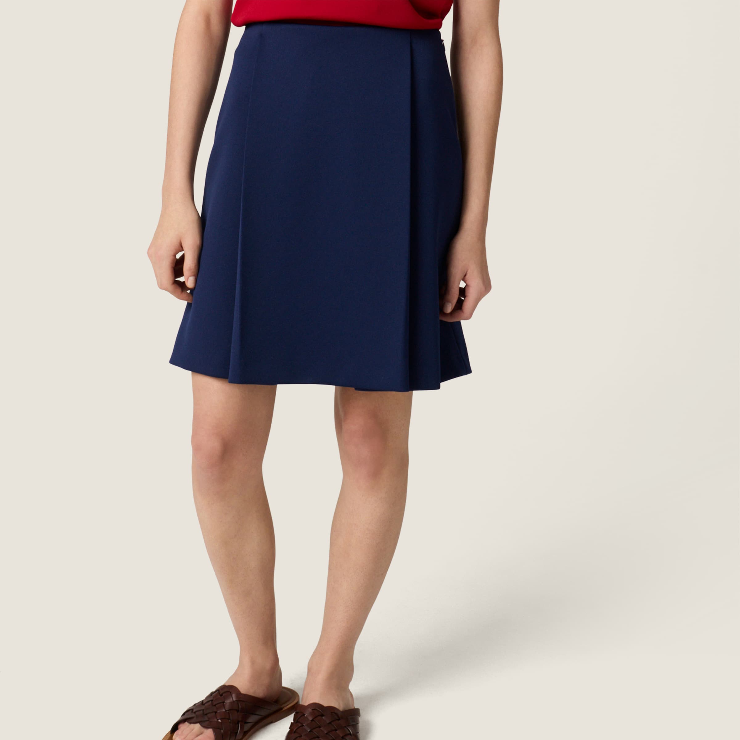 Technical jersey skirt - thumbnail 4
