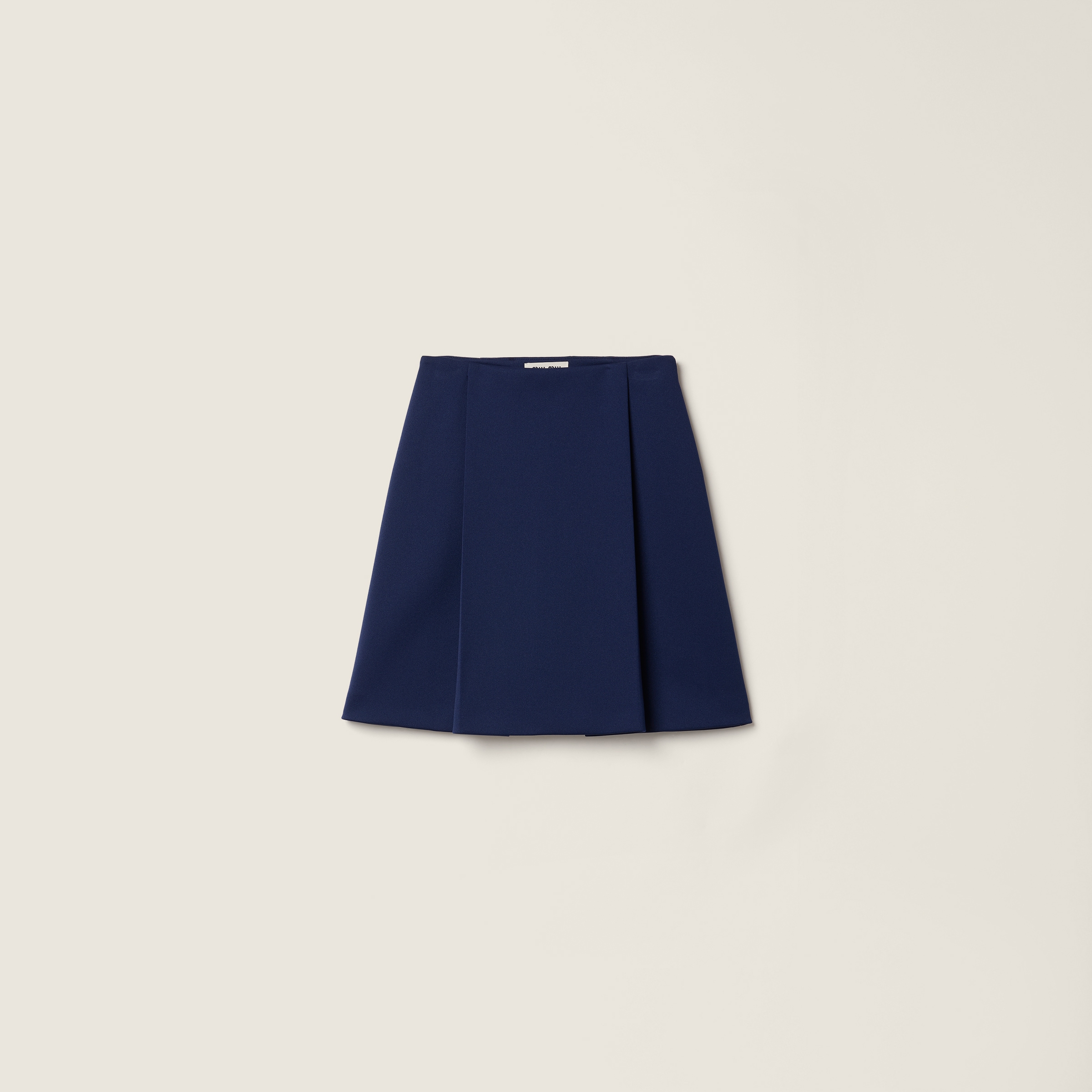 Technical jersey skirt
