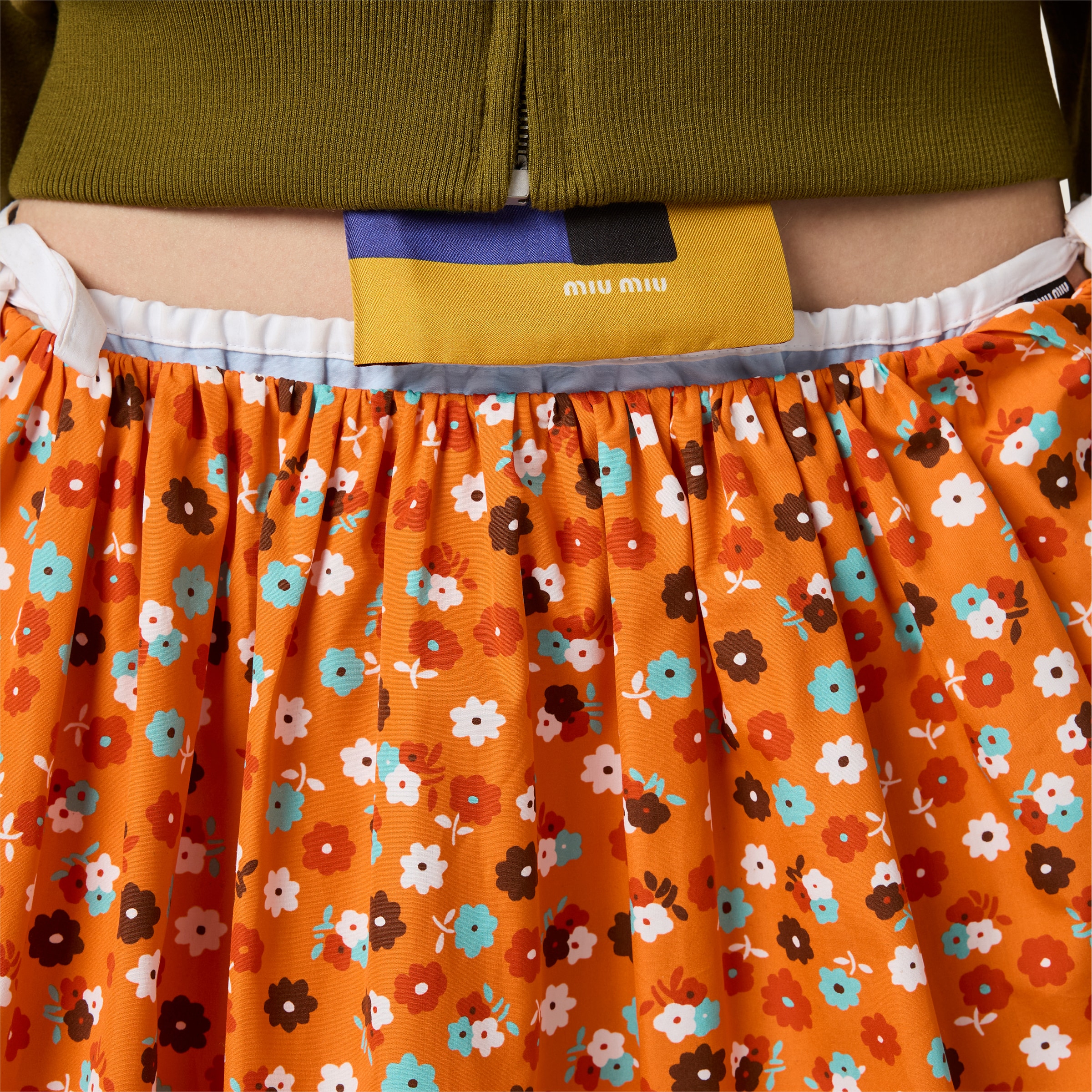 Poplin skirt - thumbnail 4