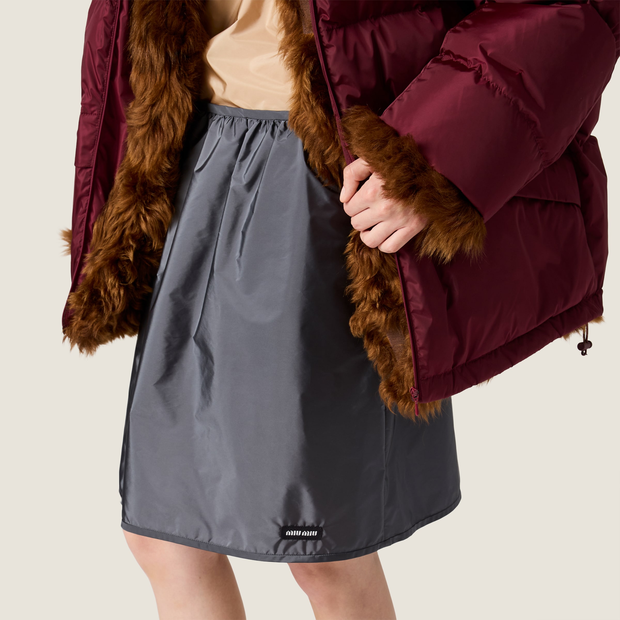 Technical fabric skirt - thumbnail 4