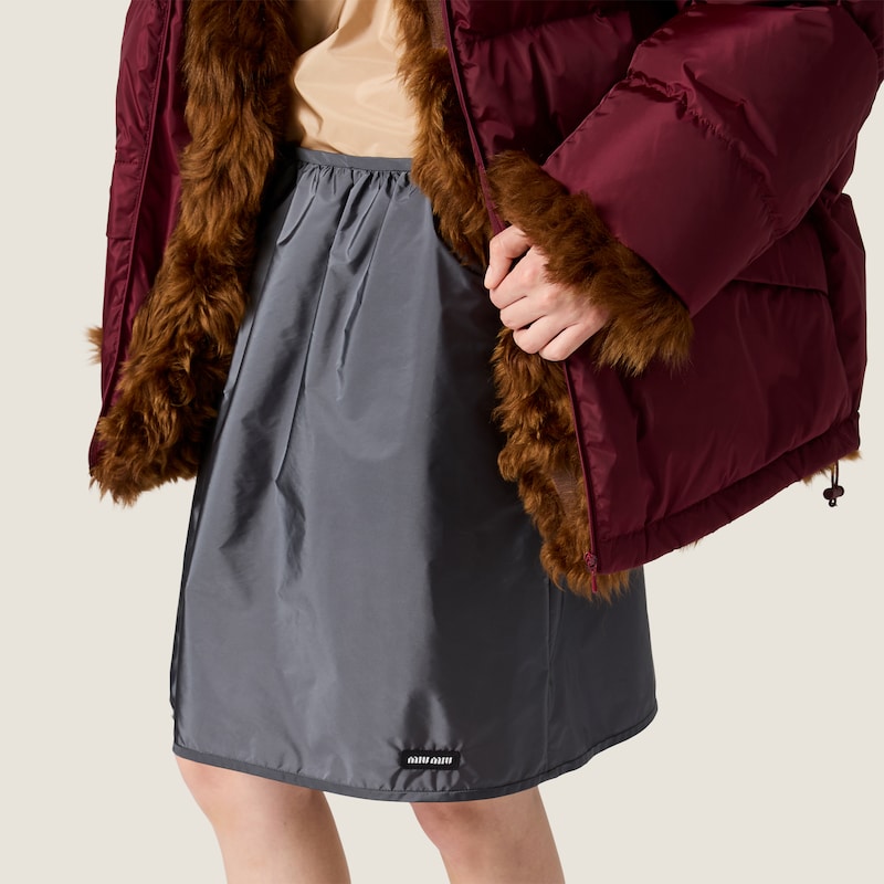 Technical fabric skirt