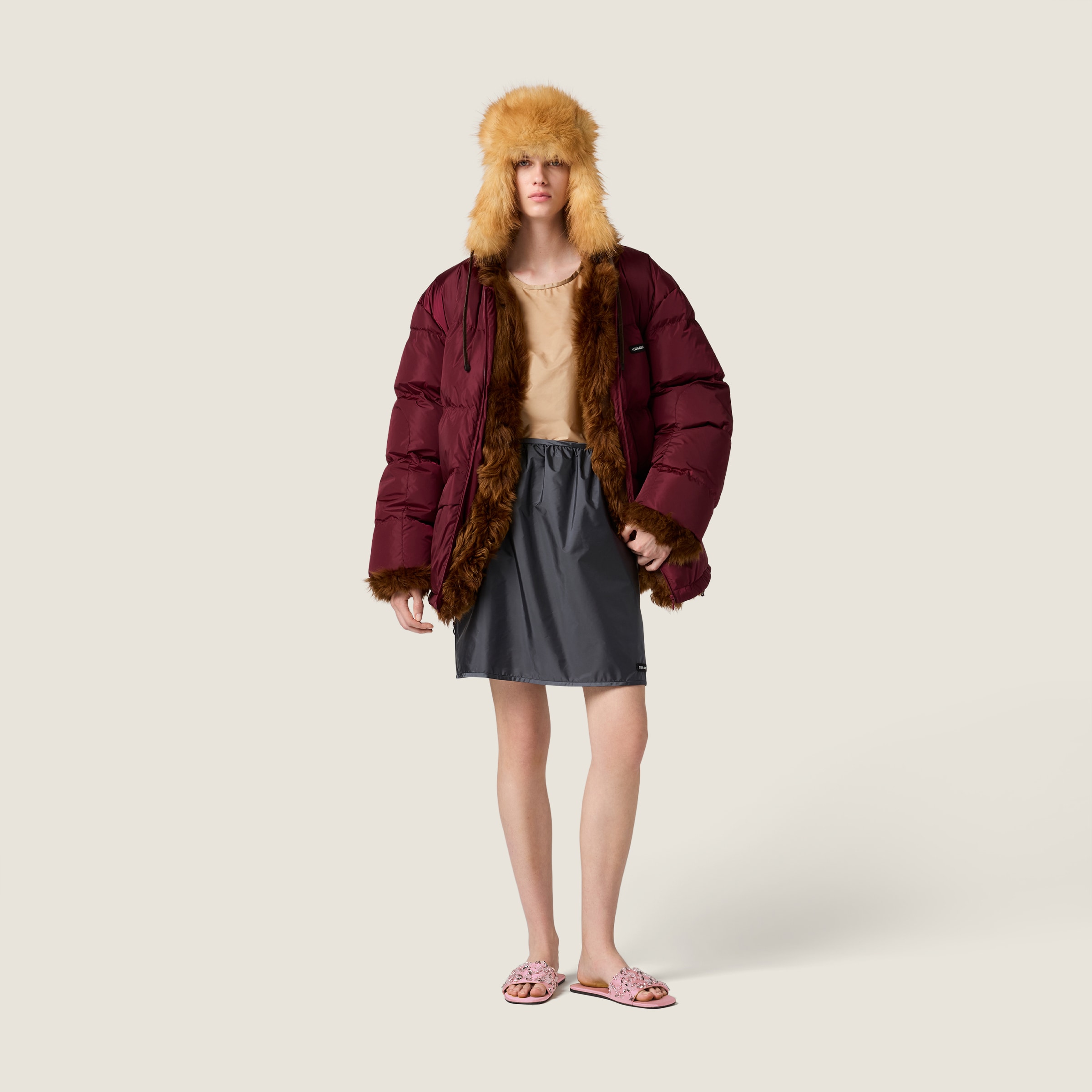 Technical fabric skirt - thumbnail 2