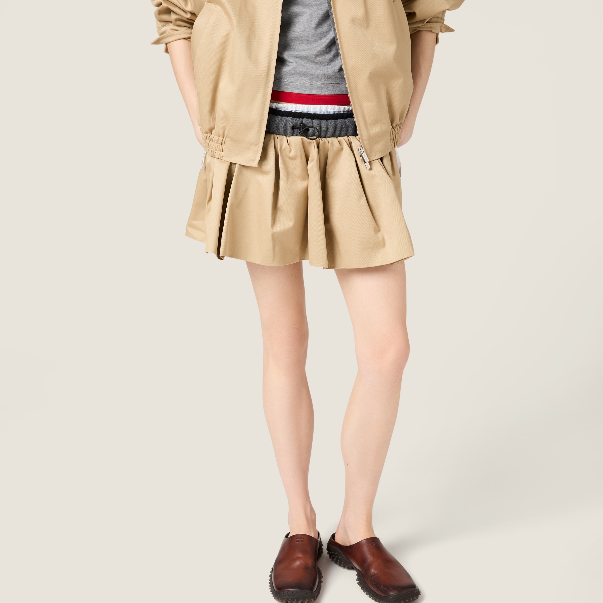 Chino miniskirt - thumbnail 5