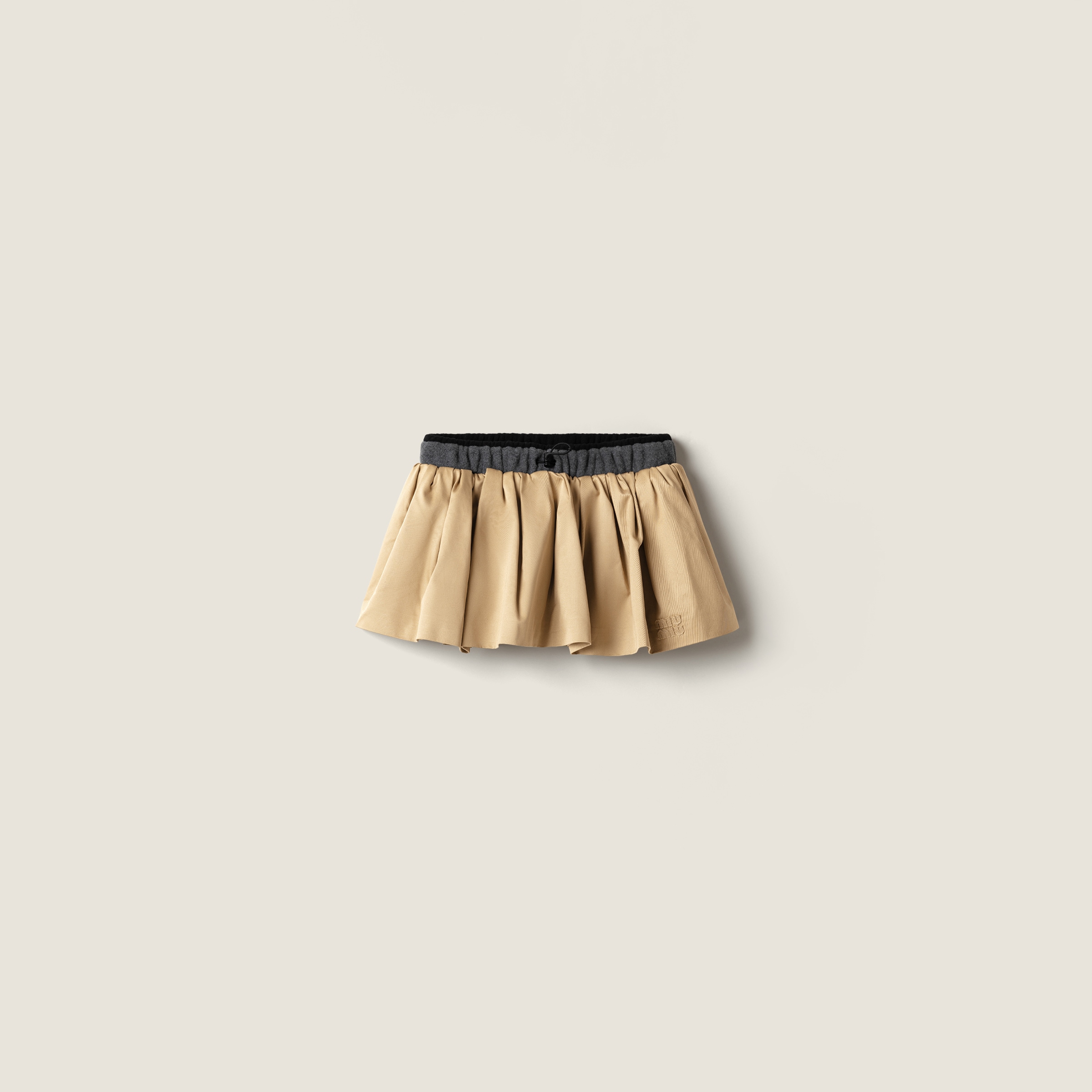 Cord Chino Miniskirt | Miu Miu - United States