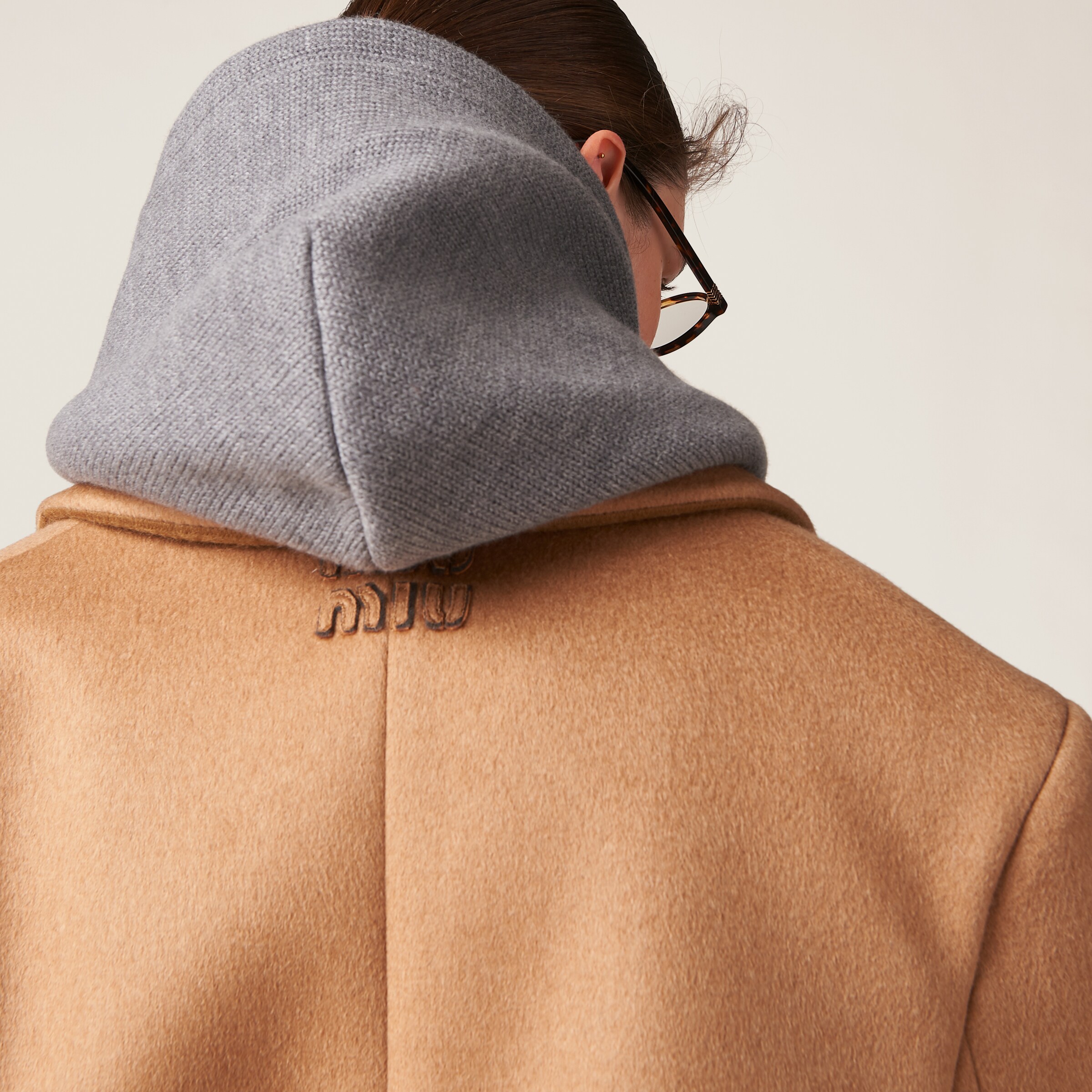 Miu miu on sale camel coat