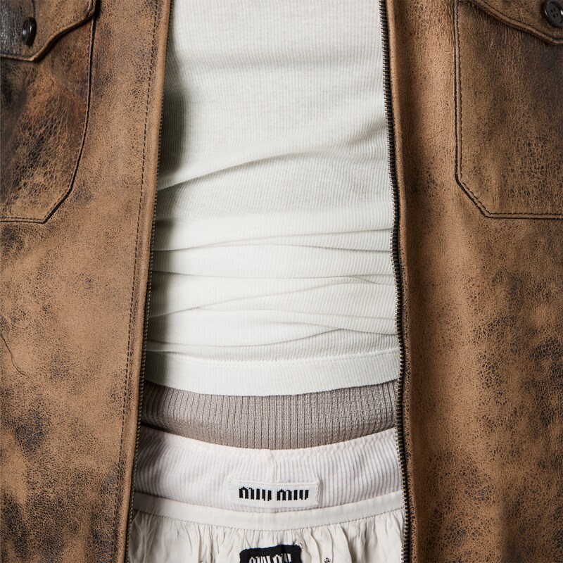 Abito in jersey a costina