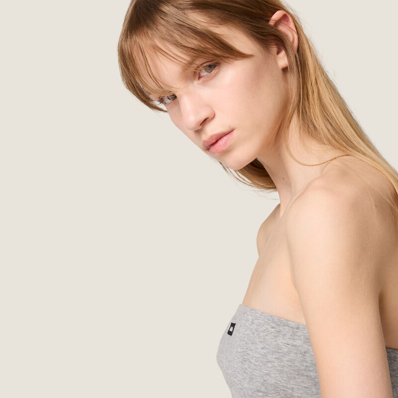 Ribbed jersey dress