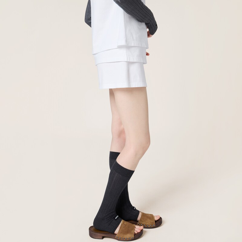 三件装平纹针织T恤