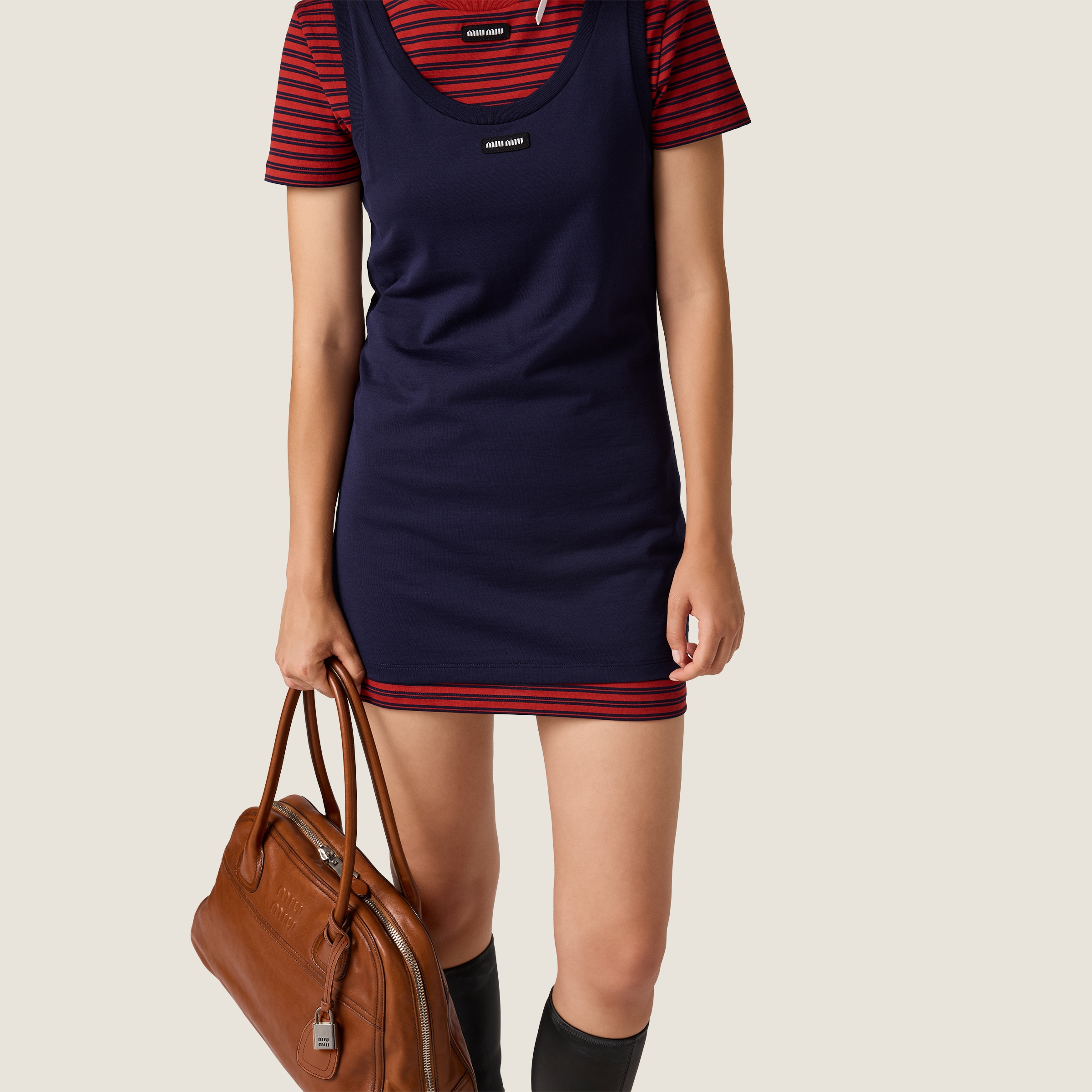 Jersey dress - thumbnail 5
