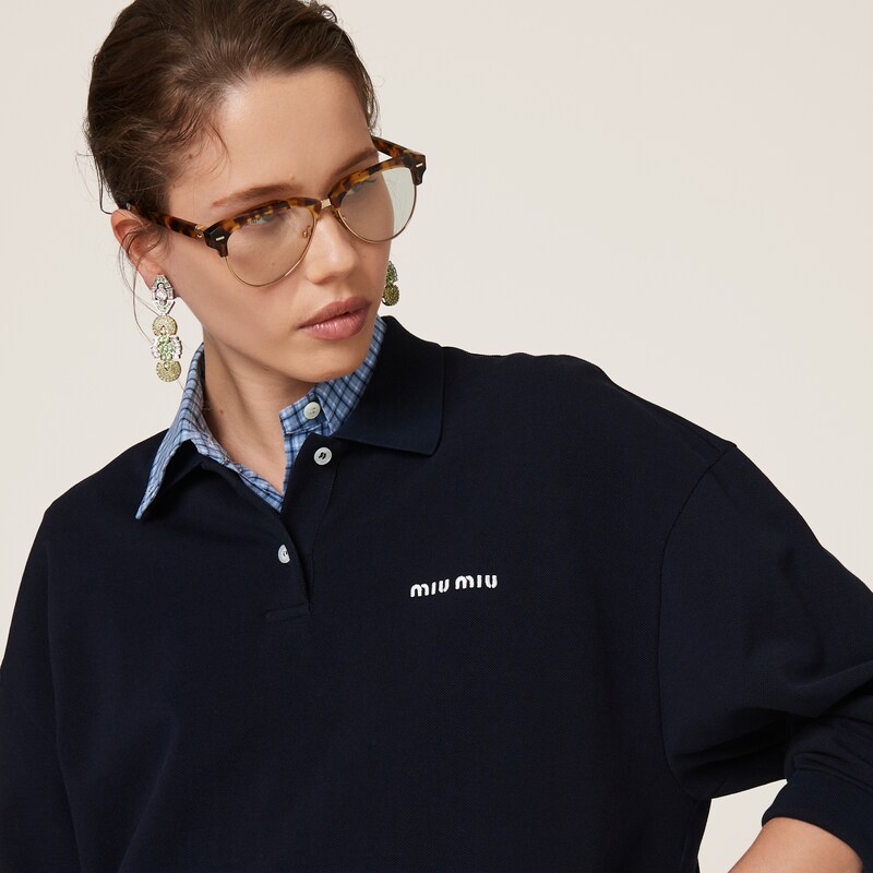 قميص بولو قطن بيكيه