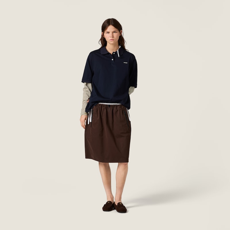 Poloshirt aus Jersey