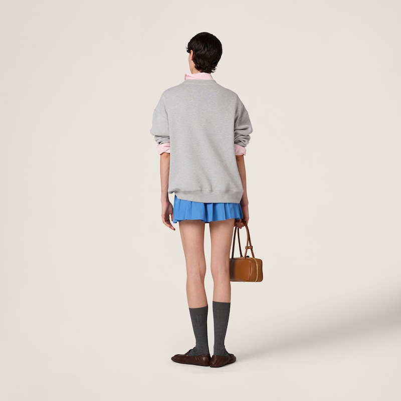 コットン フリース スウェットシャツ