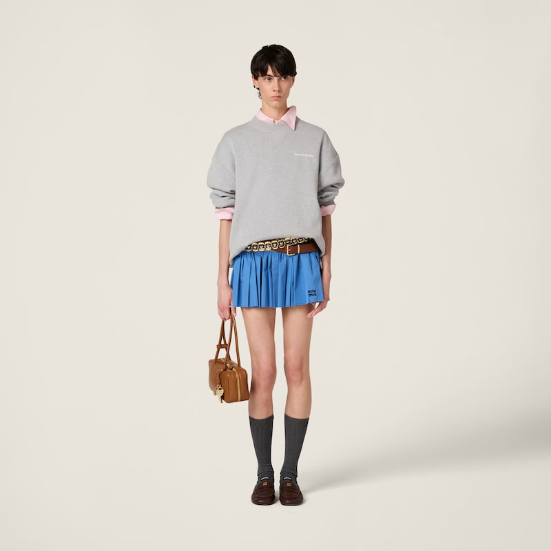 コットン フリース スウェットシャツ