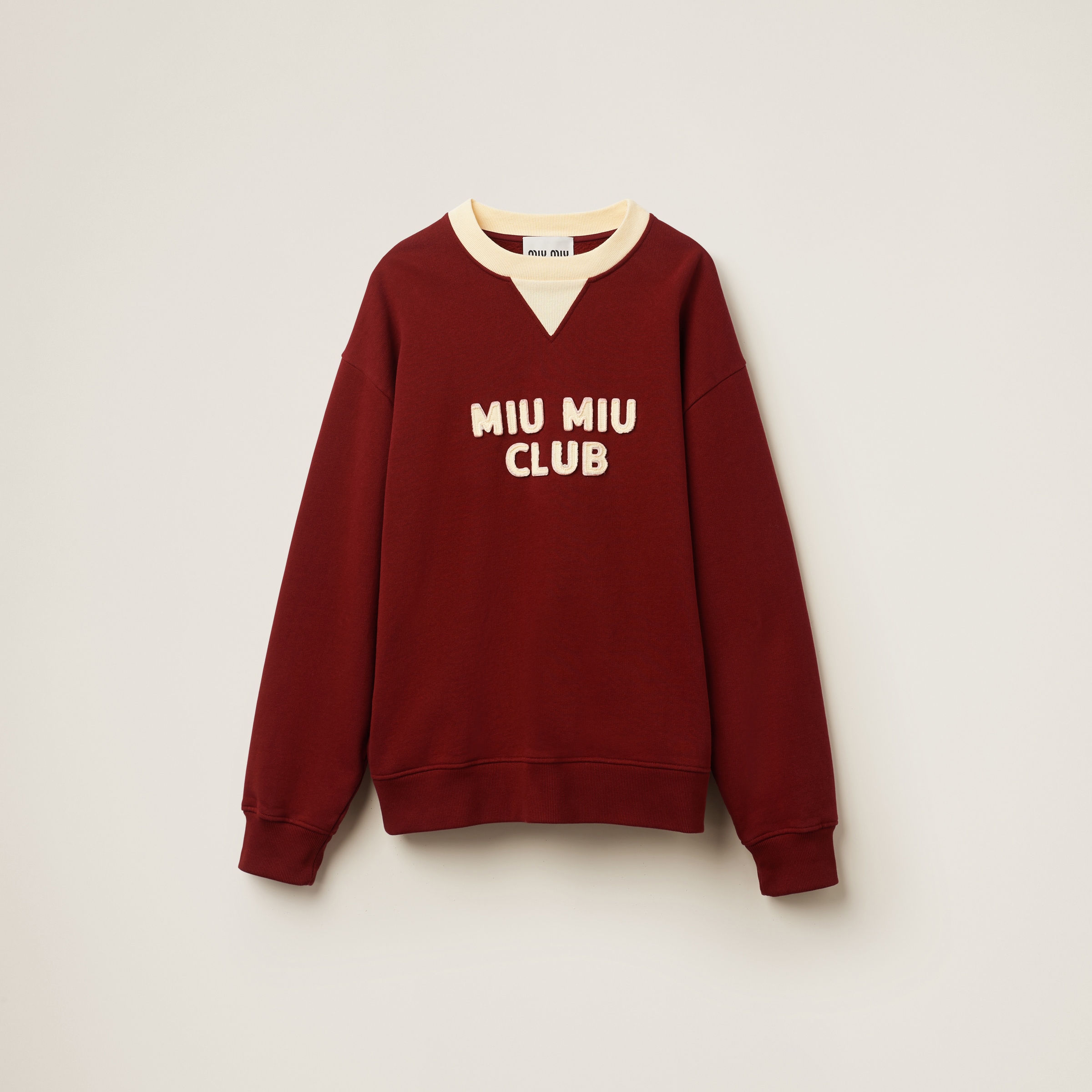 Miu miu sweatshirt on sale
