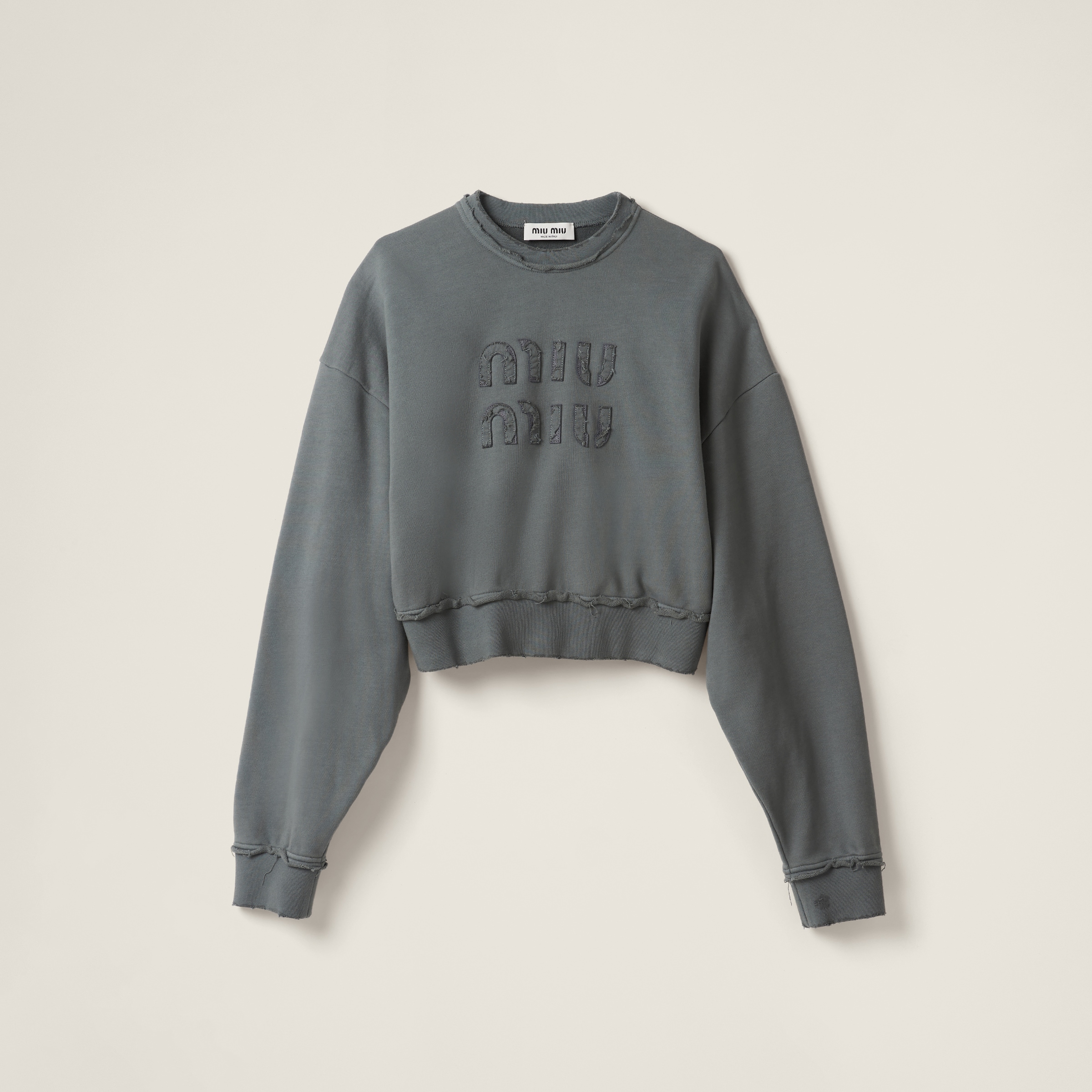 Miu miu sweatshirt hotsell