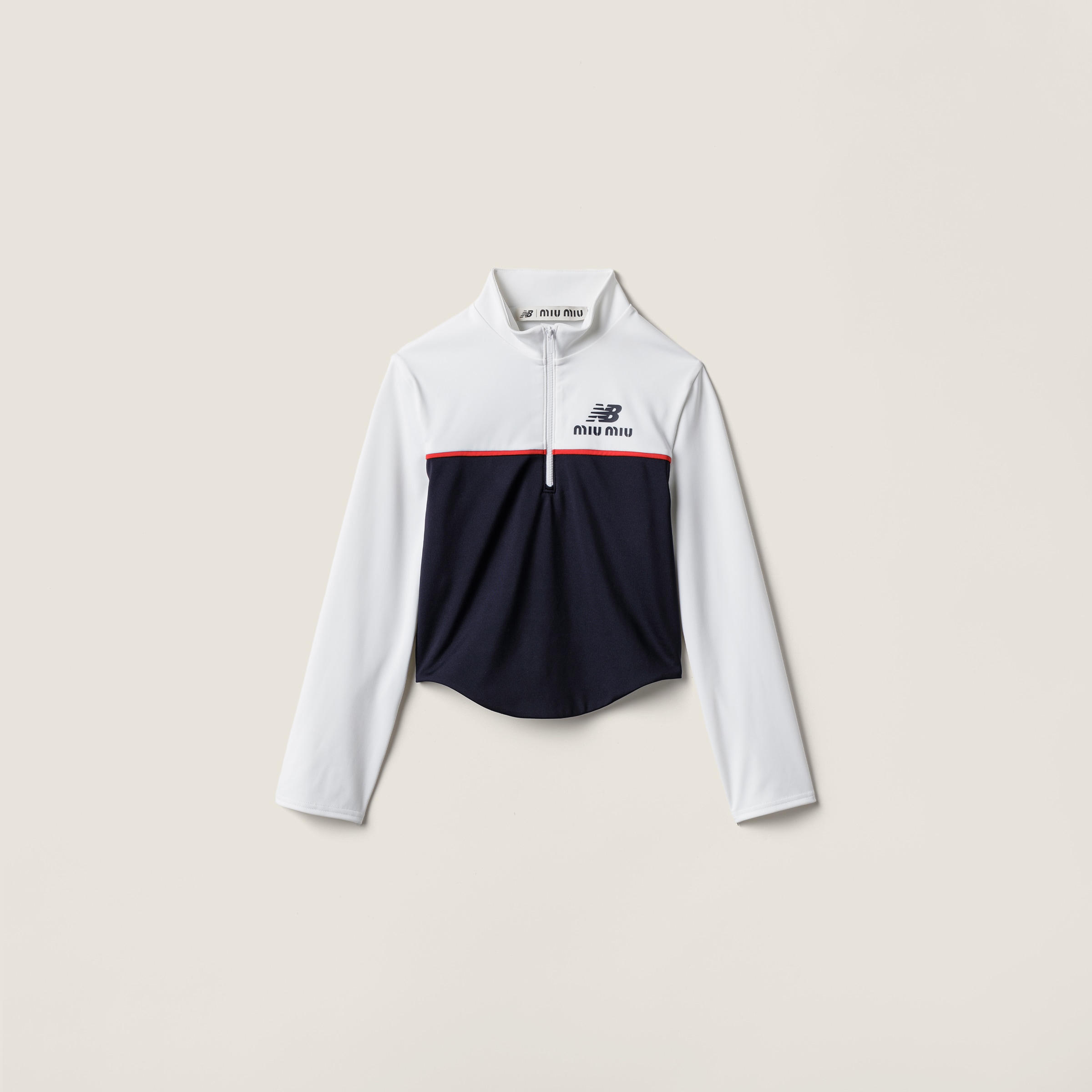 Stretch technical jersey top