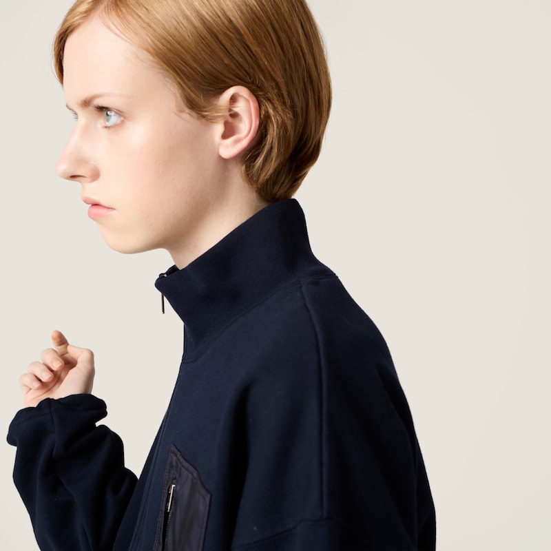 Chaqueta de forro polar con cremallera