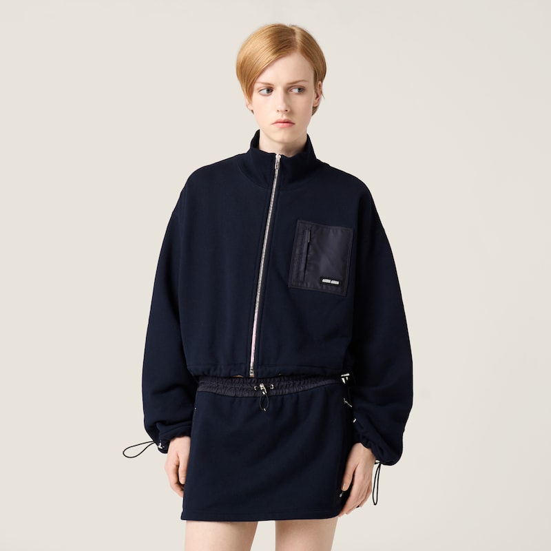 Chaqueta de forro polar con cremallera