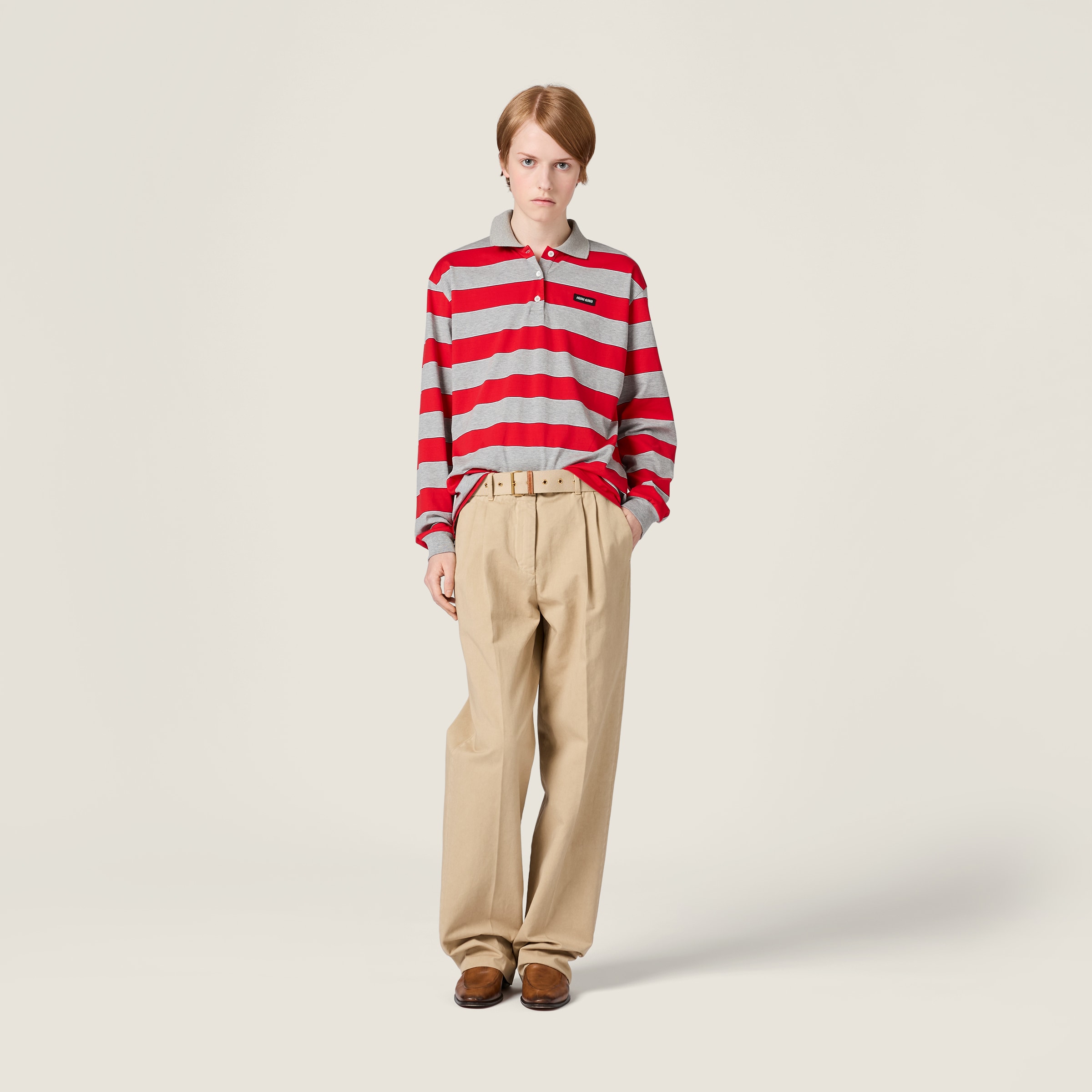 Women's Shirts & Sweatshirts: Poplin, Denim & More | Miu Miu - Turkey