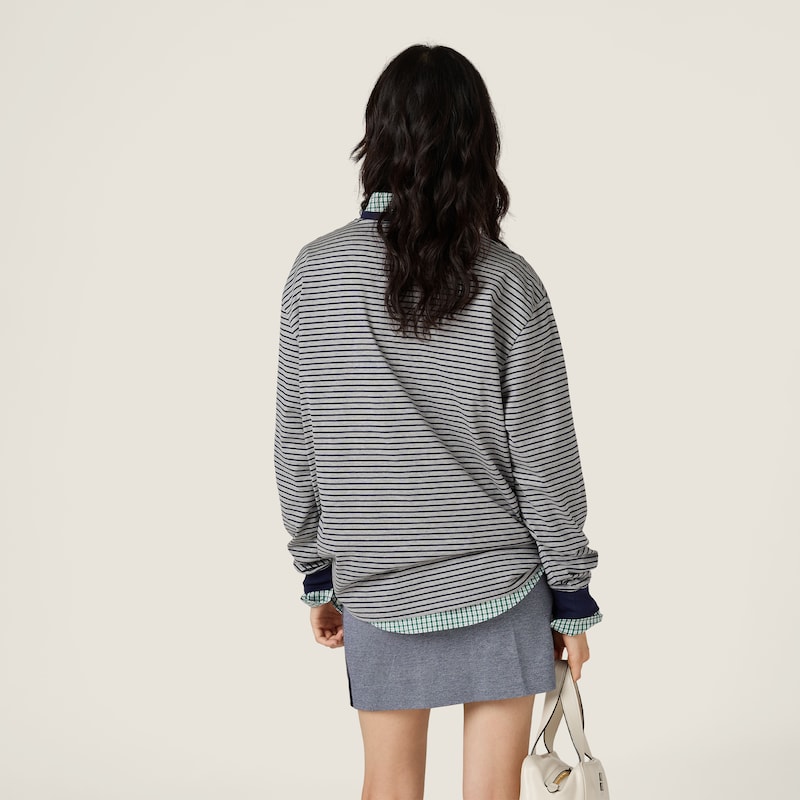 긴팔 저지 티셔츠