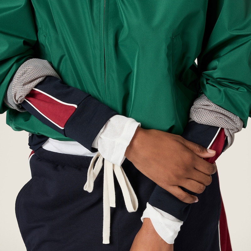 Camiseta de manga larga en punto de algodón