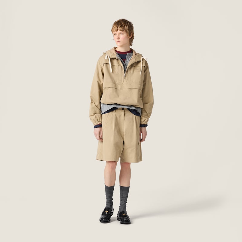 平纹针织棉质长袖T恤